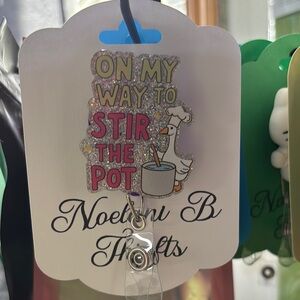 Funny Duck Badge Reel